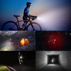 BOTC Fietsverlichting USB Oplaadbaar - Oplaadbare USB Led Fietslamp - Voorlicht & Achterlicht - Waterdicht -Fietsenwinkel 1200x1200 490