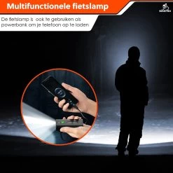 BikePro LED Fietsverlichting Set - Voorlicht En Achterlicht - USB Oplaadbaar - Fietslamp - Koplamp Fiets - Fietslampjes - Fietslichten -Fietsenwinkel 1200x1200 495