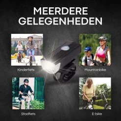 Rebela | Fietsverlichting Usb Oplaadbaar | Voorlicht En Achterlicht | Fietslamp LED | Fietsverlichting Set | Mountainbike -Fietsenwinkel 1200x1200 506