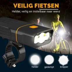 AXIMO Fietsverlichting 500 Lumen - Fietslamp USB Oplaadbaar LED - Voorlicht En Achterlicht - Fietslicht Set -Fietsenwinkel 1200x1200 530