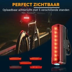 AXIMO Fietsverlichting 500 Lumen - Fietslamp USB Oplaadbaar LED - Voorlicht En Achterlicht - Fietslicht Set -Fietsenwinkel 1200x1200 534