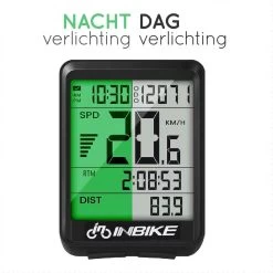 Amenzo© Fietscomputer Draadloos - Kilometerteller - NL Handleiding - Draadloze En Waterdichte Snelheidsmeter - Makkelijke Bevestiging - Fiets GPS - Zwart - Racefiets -Fietsenwinkel 1200x1200 702
