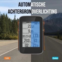 LHP BC200 Fietscomputer Draadloos 3-in-1 Bundel - Hartslagmeter Borstband - Cadanssensor - Kilometerteller GPS - 80+ Functies - 2.4 Inch LCD Scherm - Bluetooth & ANT+ -Fietsenwinkel 1200x1200 711