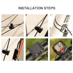 Merkloos Fiets Computer Met LCD Kilometerstand Snelheidsmeter -Fietsenwinkel 1200x1200 715