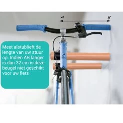 Fiets Ophangsysteem Van Massief Beukenhout | 2 Stuks | 32cm | Ophangbeugel | Muurbeugel Fiets | &ERGY -Fietsenwinkel 1200x1200 773