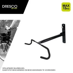 Dresco Muurbeugel Fiets 15kg Opklapbaar | Muurbeugel Fietsendrager | Wandbeugel 13 Dresco Muurbeugel Fiets 15kg Opklapbaar | Muurbeugel Fietsendrager | Wandbeugel -Fietsenwinkel 1200x1200 798
