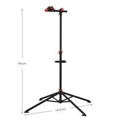 Merkloos Decopatent® Sterke Montagestandaard Fiets - 360° Draaibaar - Verstelbaar + Gereedschapsbakje - Fiets Montage Reparatie Standaard -Fietsenwinkel 1200x1200 833