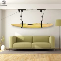 Recalma Fietslift - 60 Kg Draagkracht - Fietstakel - Universeel Ophangsysteem - Elektrische Fiets - Zwart -Fietsenwinkel 1200x1200 863