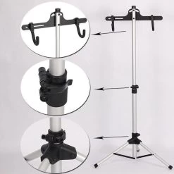 Merkloos Decopatent® Fiets Montage Standaard - Fiets Houder - Reparatie Montagestandaard - Bike Stand - Verstelbaar 0-30° - Montage Stang -Fietsenwinkel 1200x1200 875