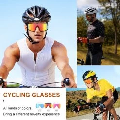DOWO® - Fietsbrillen - Sportbrillen - Professionele Fietsbril - Lichtgewicht Racefiets -Fietsenwinkel 1200x1200 94