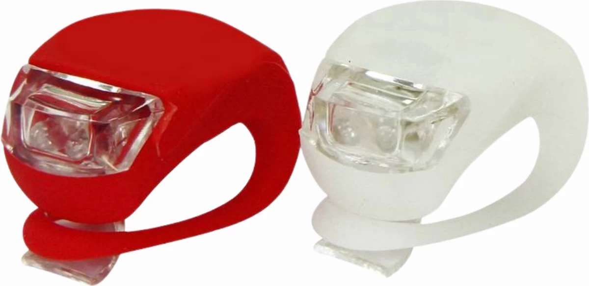 Fietslampjes LED 10 Sets (10 X Wit & 10 X Rood) Inclusief Batterijen - Lunastic Set Van 20 Lampjes 5 Fietslampjes LED 10 Sets (10 X Wit & 10 X Rood) Inclusief Batterijen - Lunastic Set Van 20 Lampjes - Afbeelding 3