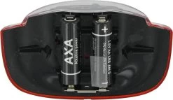 AXA Omega - Fiets Achterlicht - LED Fietsverlichting Op Batterij – Auto On/off Systeem - 50-80 Mm - Rood -Fietsenwinkel 1200x696