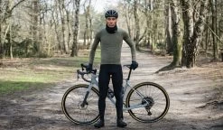 AGU Thermo Fietsshirt Lange Mouwen Essential Heren - Army Green - XL -Fietsenwinkel 1200x700 5