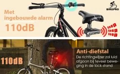 BikePro Fiets Achterlicht 2.0 Met Alarm En Richtingaanwijzer - IP54 Waterdicht - USB Oplaadbaar -Fietsenwinkel 1200x742 1