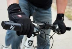 Merkloos Sitna Neopreen Fietshandschoenen Unisex - Zwart - Maat XL -Fietsenwinkel 1200x823 1