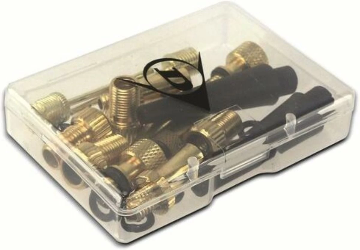 Dunlop Set Verloopnippels Fietspomp - 14 Stuks - Adapter Fietsventiel - Ballenpomp - Universeel 12 Dunlop Set Verloopnippels Fietspomp - 14 Stuks - Adapter Fietsventiel - Ballenpomp - Universeel - Afbeelding 10