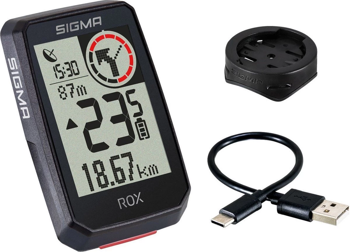 SIGMA SPORT GPS Fietscomputer Sigma ROX 2.0 GPS Met Standaard Stuurhouder - Zwart 16 SIGMA SPORT GPS Fietscomputer Sigma ROX 2.0 GPS Met Standaard Stuurhouder - Zwart - Afbeelding 14