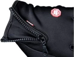 Merkloos Handschoenen | Touchscreen | Waterdicht | Fleece | Unisex | Zwart | Maat L -Fietsenwinkel 1200x918