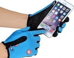 Merkloos Handschoenen - Touchscreen - Grip - Waterafstotend - Thermisch - Wintersport - Ski/Snowboardhandschoenen - Fietshandschoenen - Dames - Maat M - Stretch - Roze -Fietsenwinkel 1200x942