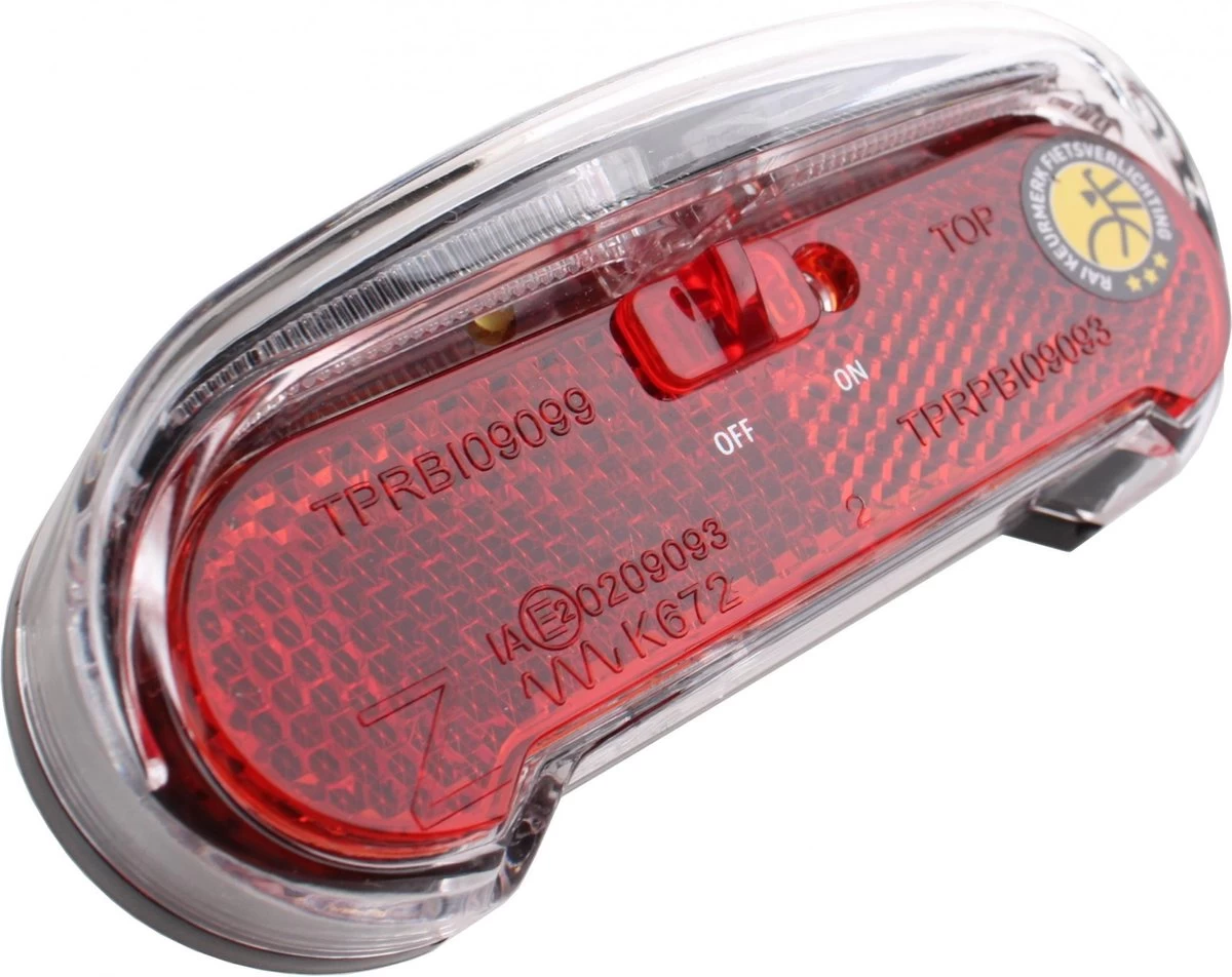 AXA Riff Battery - Fiets Achterlicht - LED Fietsverlichting Op Batterij - 50-80 Mm - Rood 6 AXA Riff Battery - Fiets Achterlicht - LED Fietsverlichting Op Batterij - 50-80 Mm - Rood - Afbeelding 4