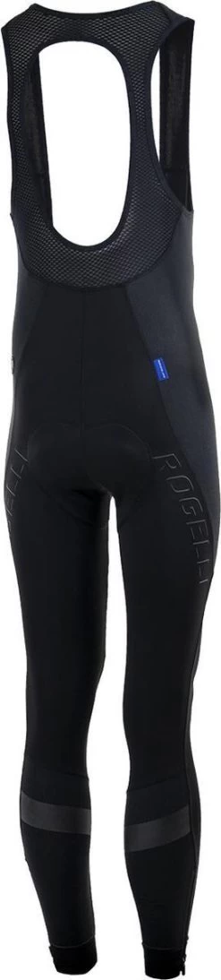 Rogelli Focus - Lange Fietsbroek Met Bretels - Heren - Maat L - Zwart -Fietsenwinkel 271x1200
