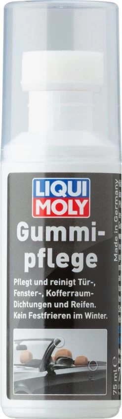 LIQUI MOLY Rubberverzorging Met Spons 75ml Voorkomt Vastvriezen En Uitdrogen.