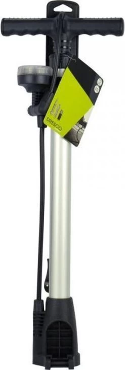 Dresco Fietspomp - Manometer – Zwart -Fietsenwinkel 406x1200