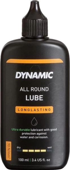Dynamic All Round Lube 100ml - Kettingolie Fiets - Fietsketting Smeermiddel - Voor Alle Weersomstandigheden - Wet En Dry Lube