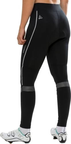 Craft Ideal Thermal Tights Fietsbroek Dames - Maat M - Zwart -Fietsenwinkel 599x1200