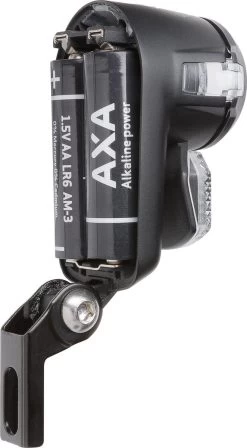 AXA Nox City 4 Lux - Fietslamp Voorlicht - LED Koplamp - Fietslicht Op Batterij - Zwart -Fietsenwinkel 662x1200 1