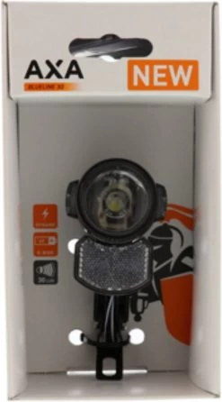 AXA Blueline 30 Switch - Fietslamp Voorlicht - LED Koplamp – Dynamo - 30 Lux -Fietsenwinkel 665x1200