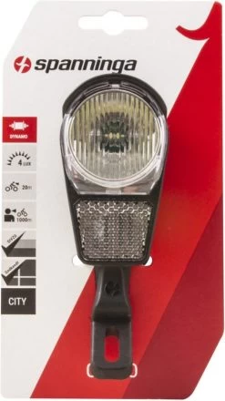 Spanninga Galeo Fiets Koplamp - 4 Lux - Batterij -Fietsenwinkel 674x1200