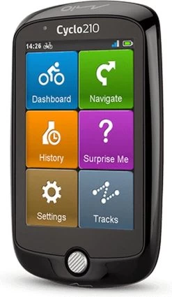 Mio Cyclo 210 Fiets Navigatieapparaat Zwart