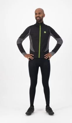 Rogelli Brave Winterjack - Fietsjack - Zwart/Grijs/Fluor - Heren - Maat L 12 Rogelli Brave Winterjack - Fietsjack - Zwart/Grijs/Fluor - Heren - Maat L -Fietsenwinkel 710x1200