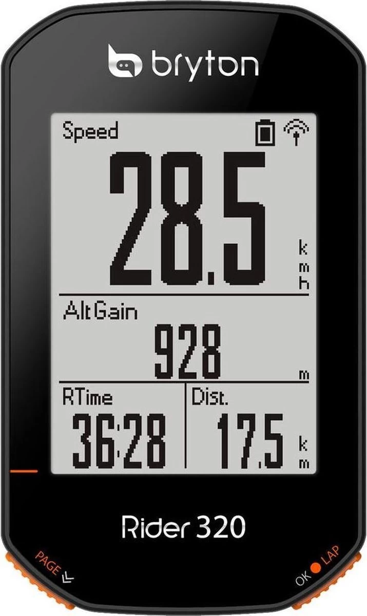 Bryton Rider 320 E / Basis Fietscomputer - 320 E / Basis 3 Bryton Rider 320 E / Basis Fietscomputer - 320 E / Basis