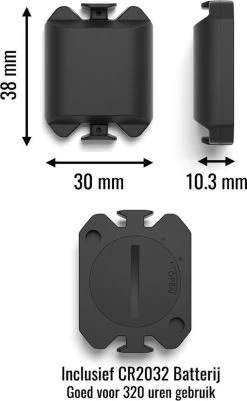 LHP BC200 Fietscomputer Draadloos 3-in-1 Bundel - Hartslagmeter Borstband - Cadanssensor - Kilometerteller GPS - 80+ Functies - 2.4 Inch LCD Scherm - Bluetooth & ANT+ -Fietsenwinkel 739x1200 2