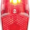 AXA Run Compact - Fiets Achterlicht - LED Fietsverlichting Op Batterij - Spatbord Montage – Rood