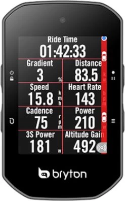 Bryton Rider S500 E - Fietscomputer -Fietsenwinkel 749x1200
