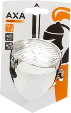 AXA – Classic Battery - 4 Lux - Fietslamp Voorlicht - LED Koplamp - Fietsverlichting Op Batterij - Zilver -Fietsenwinkel 750x1200 1
