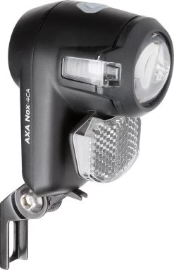 AXA Nox City 4 Lux - Fietslamp Voorlicht - LED Koplamp - Fietslicht Op Batterij - Zwart -Fietsenwinkel 775x1200 1