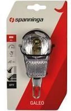 Spanninga Galeo Fiets Koplamp - 4 Lux - Batterij -Fietsenwinkel 777x1200