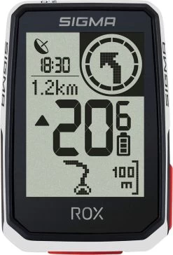 SIGMA SPORT GPS Fietscomputer Sigma ROX 2.0 GPS Met Standaard Stuurhouder - Wit -Fietsenwinkel 814x1200 1