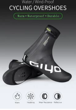 Giyo Overschoenen - Maat 44/45 (XL) - 1 Paar - Mountainbike - Wielrennen - Zwart - Wind En Waterdicht - Waterproof - Regen - Vorst -Fietsenwinkel 833x1200 2