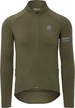 AGU Thermo Fietsshirt Lange Mouwen Essential Heren - Army Green - XL