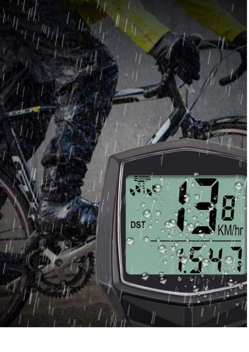 Pleasant Life Kilometerteller Fiets - Waterdicht - Digitale LCD - Bedraad - Fiets Accesoires - Mountainbike - Wielrennen - 6 Pleasant Life Kilometerteller Fiets - Waterdicht - Digitale LCD - Bedraad - Fiets Accesoires - Mountainbike - Wielrennen - - Afbeelding 4