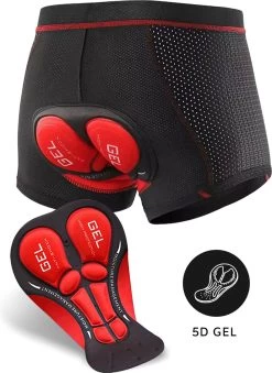 Fietsonderbroek Dames Heren Met Zeem - Fietsbroek - Fietsondergoed - Wielerbroek - 3XL