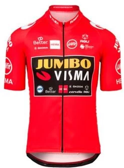 AGU Shirt Km JUMBO-VISMA Replica 2021 RED