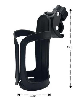 Universele Bekerhouder – Drinkfleshouder Kinderwagen Buggy En Fiets – Bidonhouder Ook Geschikt Voor Joolz – Zwart -Fietsenwinkel 906x1200 1