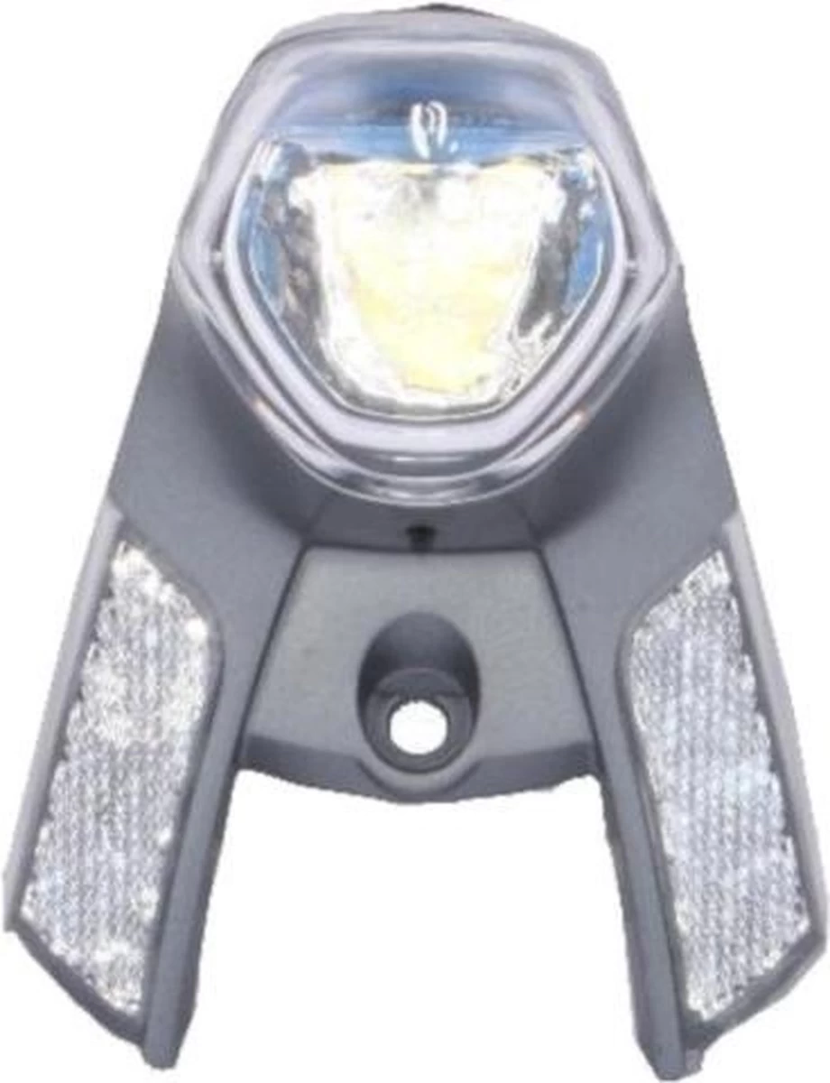Gazelle Koplamp In-sight Batterij Voorvork Zilver 13 Cm