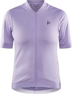 Craft - CORE Essence Jersey Regular Fit W - Fietsjersey - Paars - Dames - Maat M